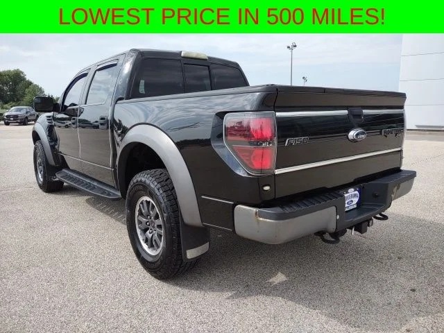 Used 2011 Tuxedo Black Metallic Ford SVT Raptor image 3