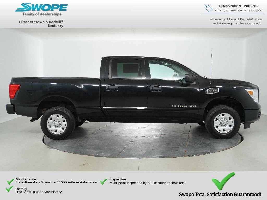 Certified Used 2019 Magnetic Black Metallic Nissan S image 3