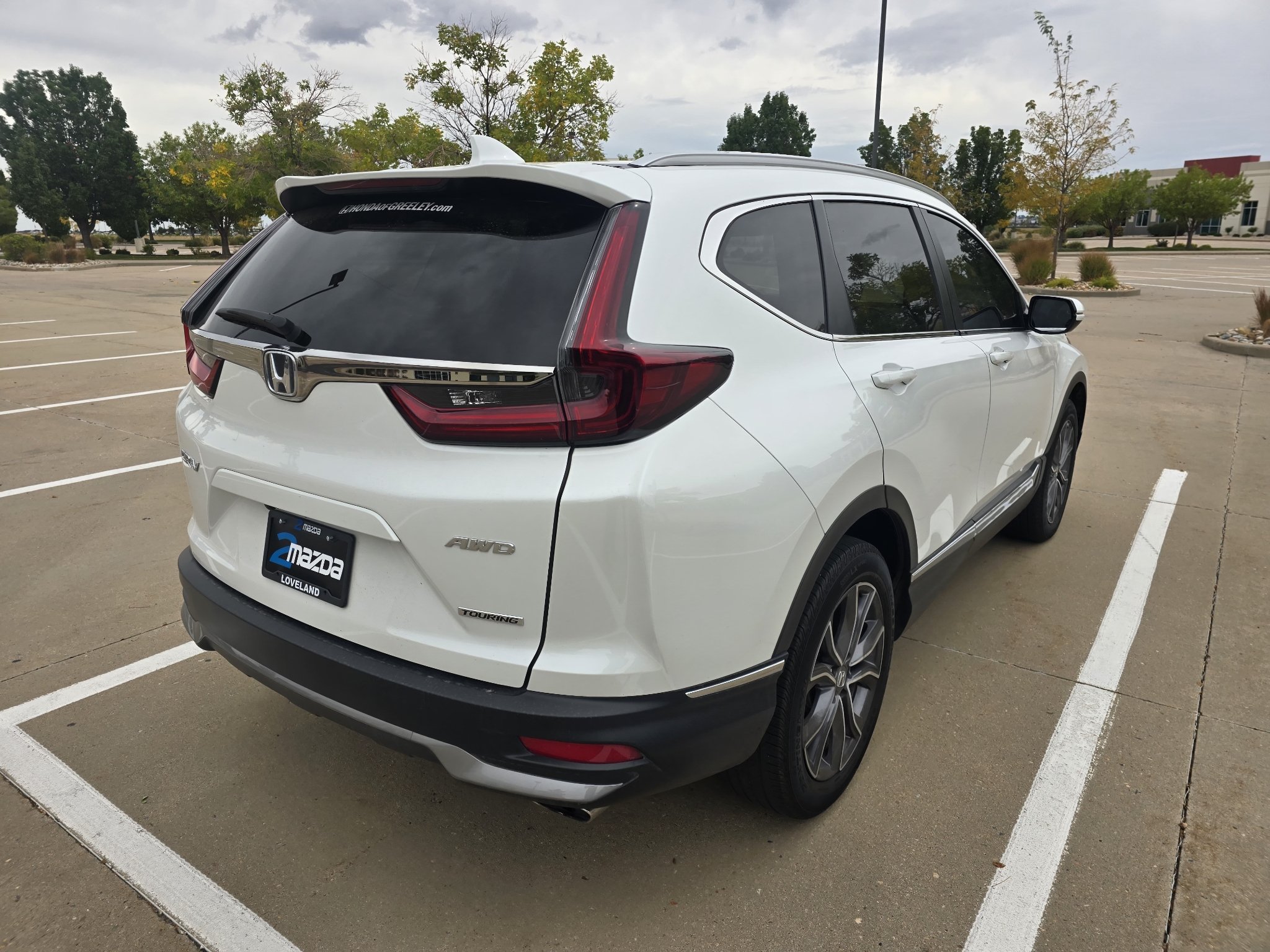 Used 2021 Platinum White Pearl Honda Touring image 5