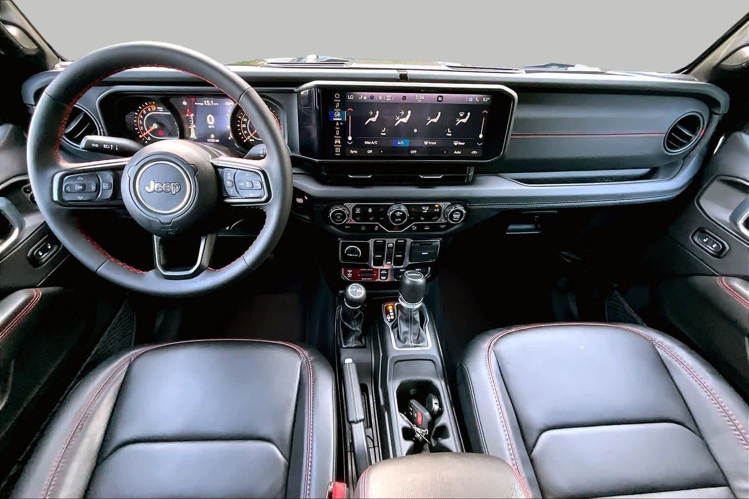 Used 2024 Black Clearcoat Jeep Rubicon X image 14