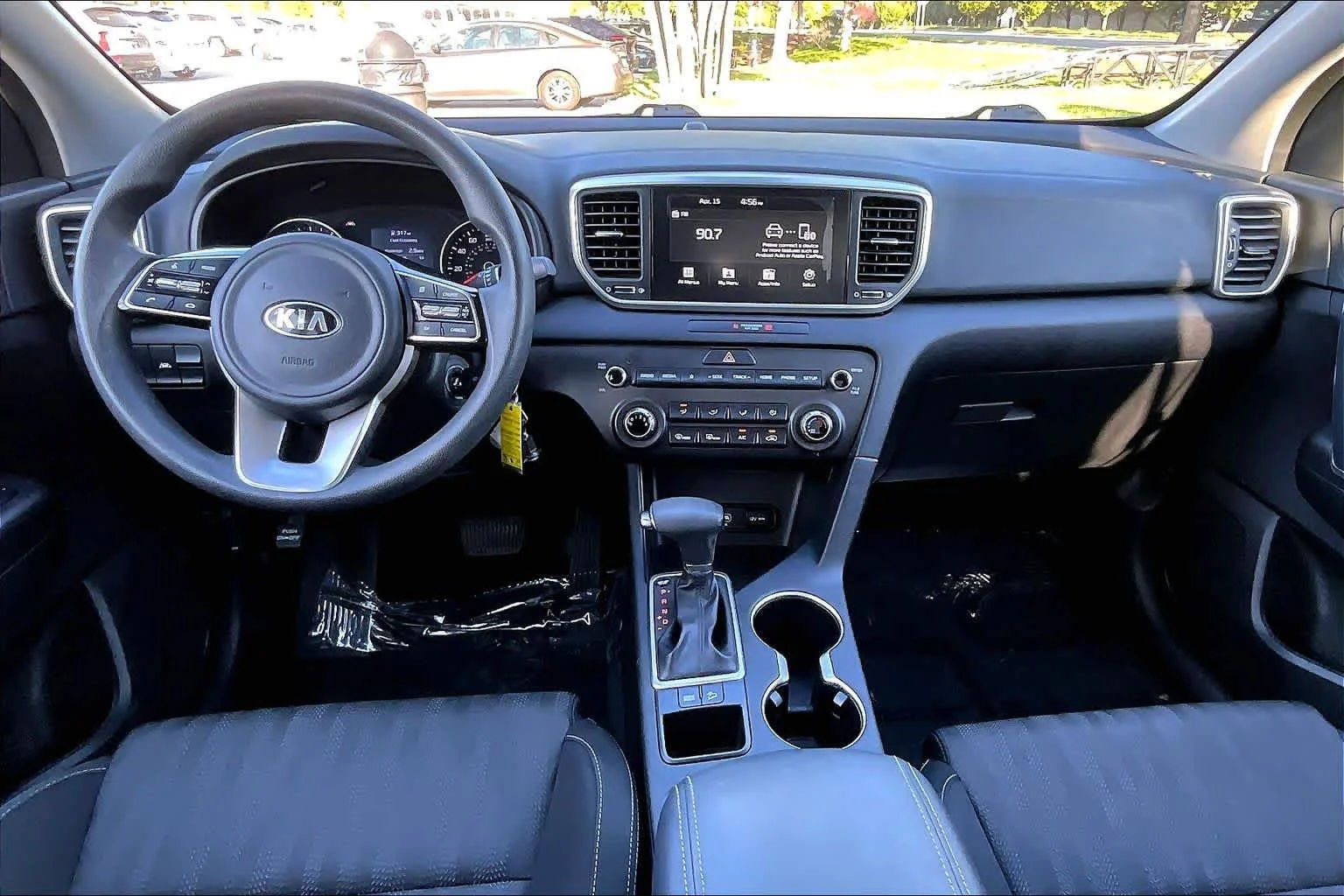 Certified Used 2020 Black Cherry Pearl Kia LX image 21