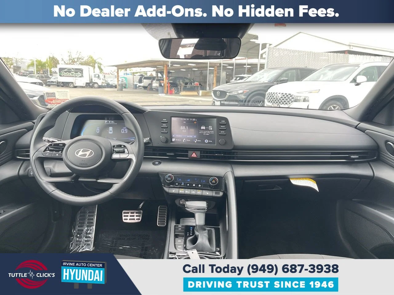 Used 2026 AMAZON GRAY HYUNDAI SEL SPORT PREMIUM image 2