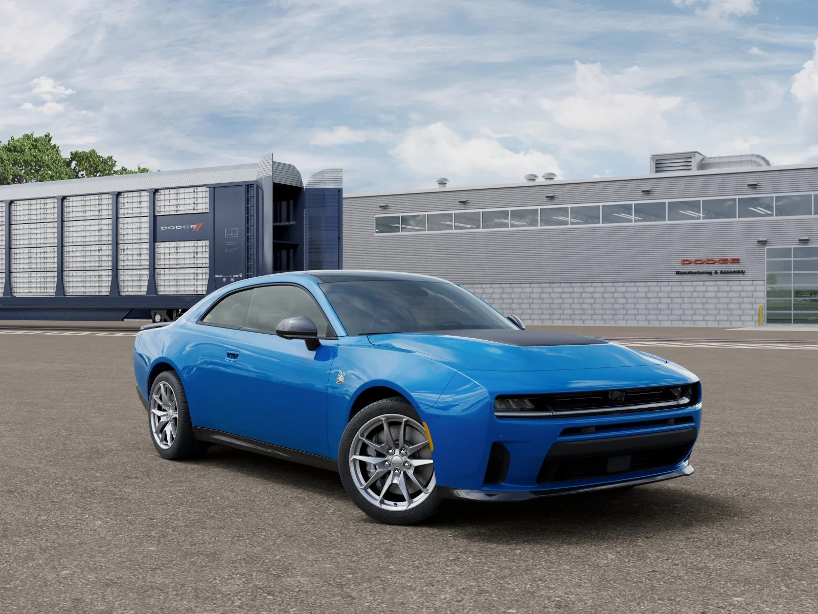 New 2027 Bludicrous Exterior Paint Dodge Scat Pack Plus image 3