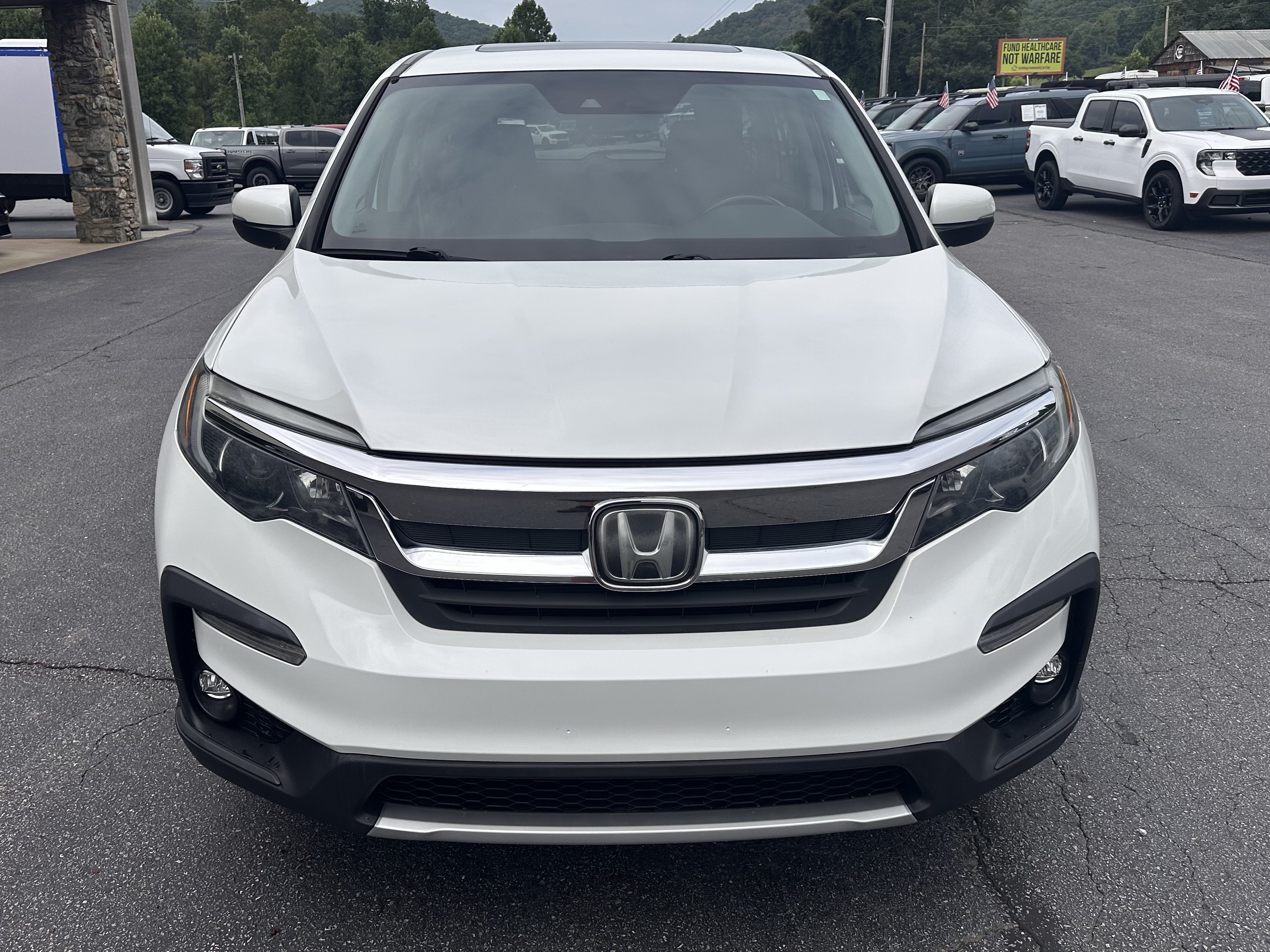 Used 2020 Platinum White Pearl Honda EX-L image 3