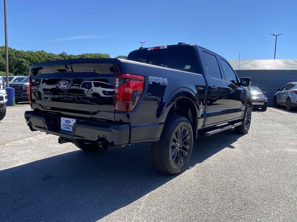 New 2026 Antimatter Blue Metallic Ford XLT image 3