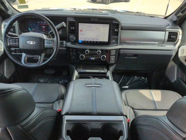 Certified Used 2025 Super Black Ford Platinum image 15