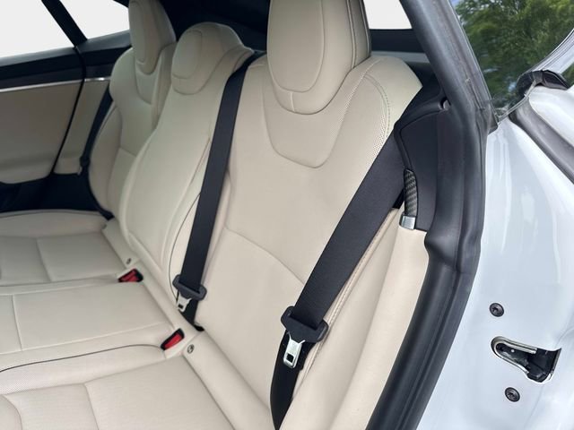 Used 2021 White Tesla Plaid image 13