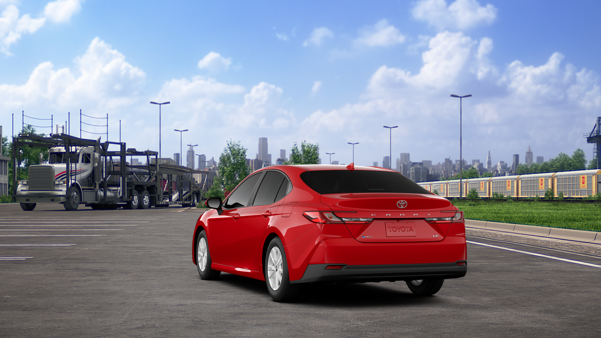 New 2026 Supersonic Red Toyota LE image 30