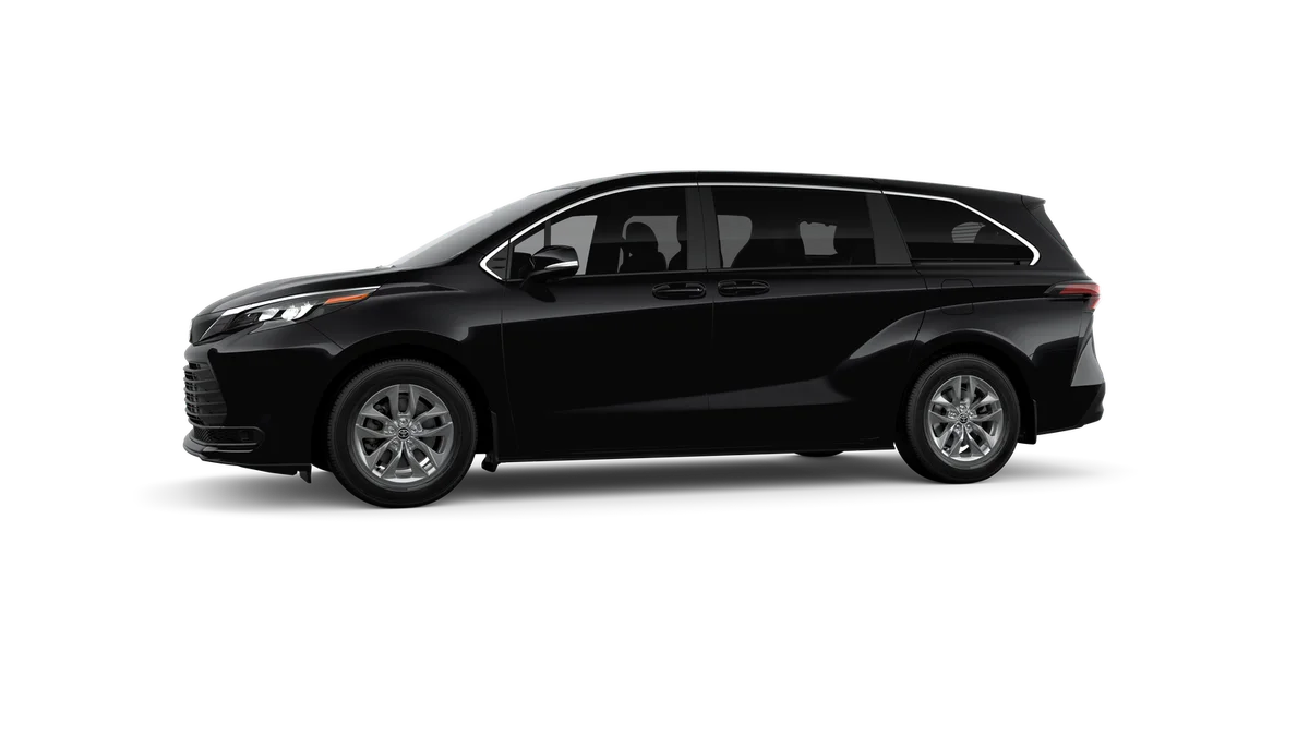 New 2026 Midnight Black Metallic Toyota LE image 3