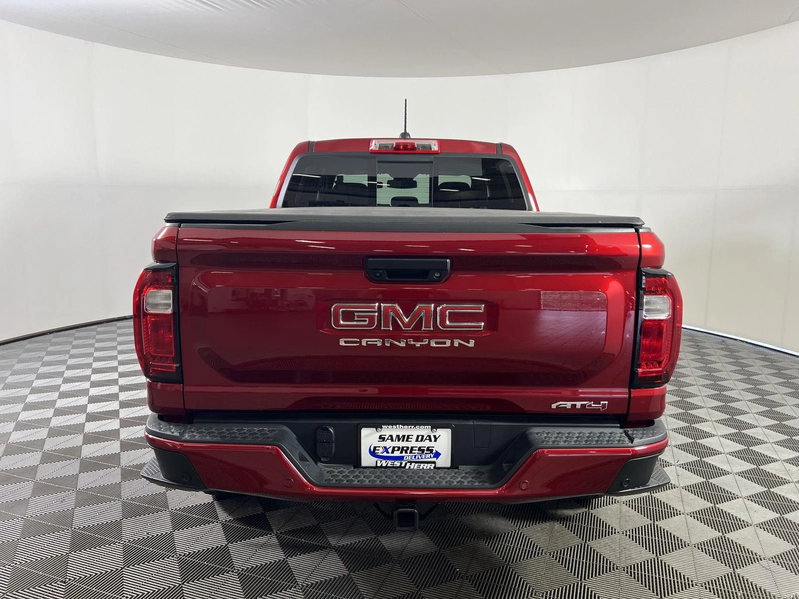 Used 2025 Volcanic Red Tintcoat GMC AT4 image 24