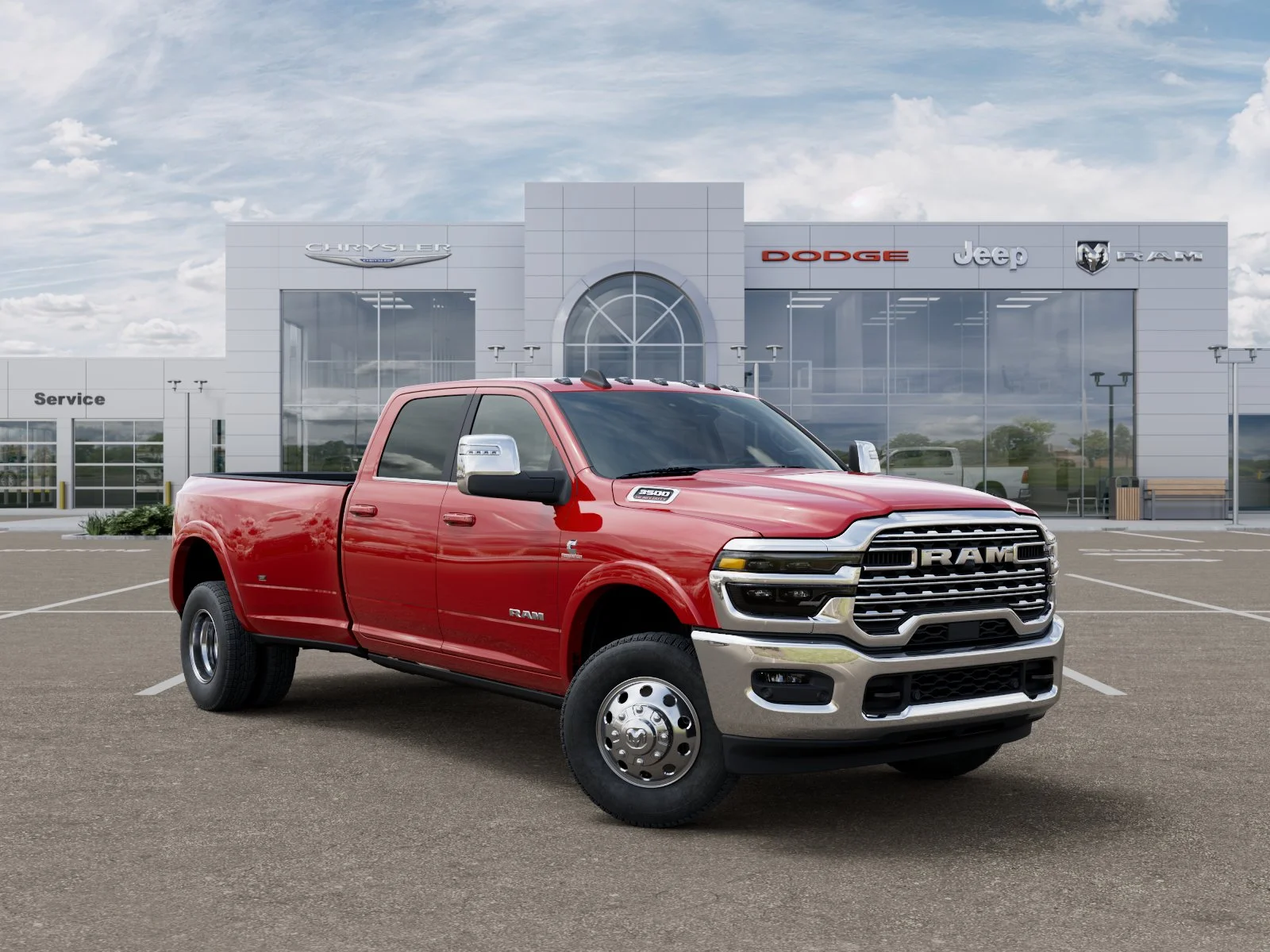 New 2026 Flame Red Clear-Coat Exterior Paint RAM Limited image 14