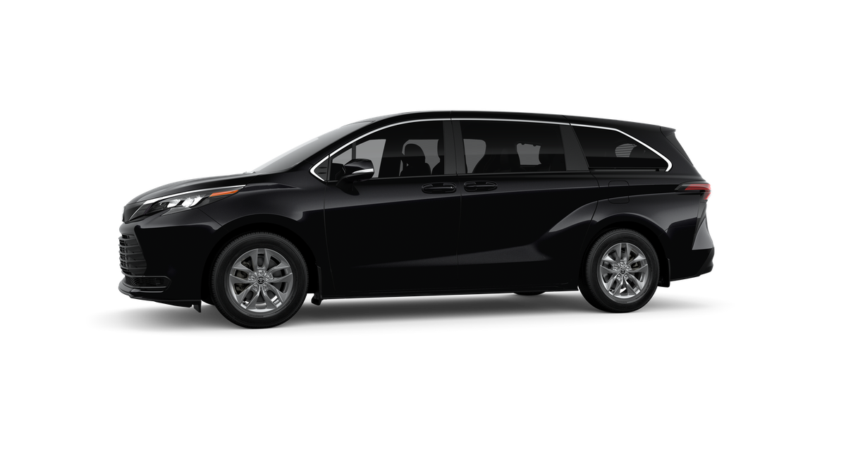 New 2026 Midnight Black Metallic Toyota LE image 3