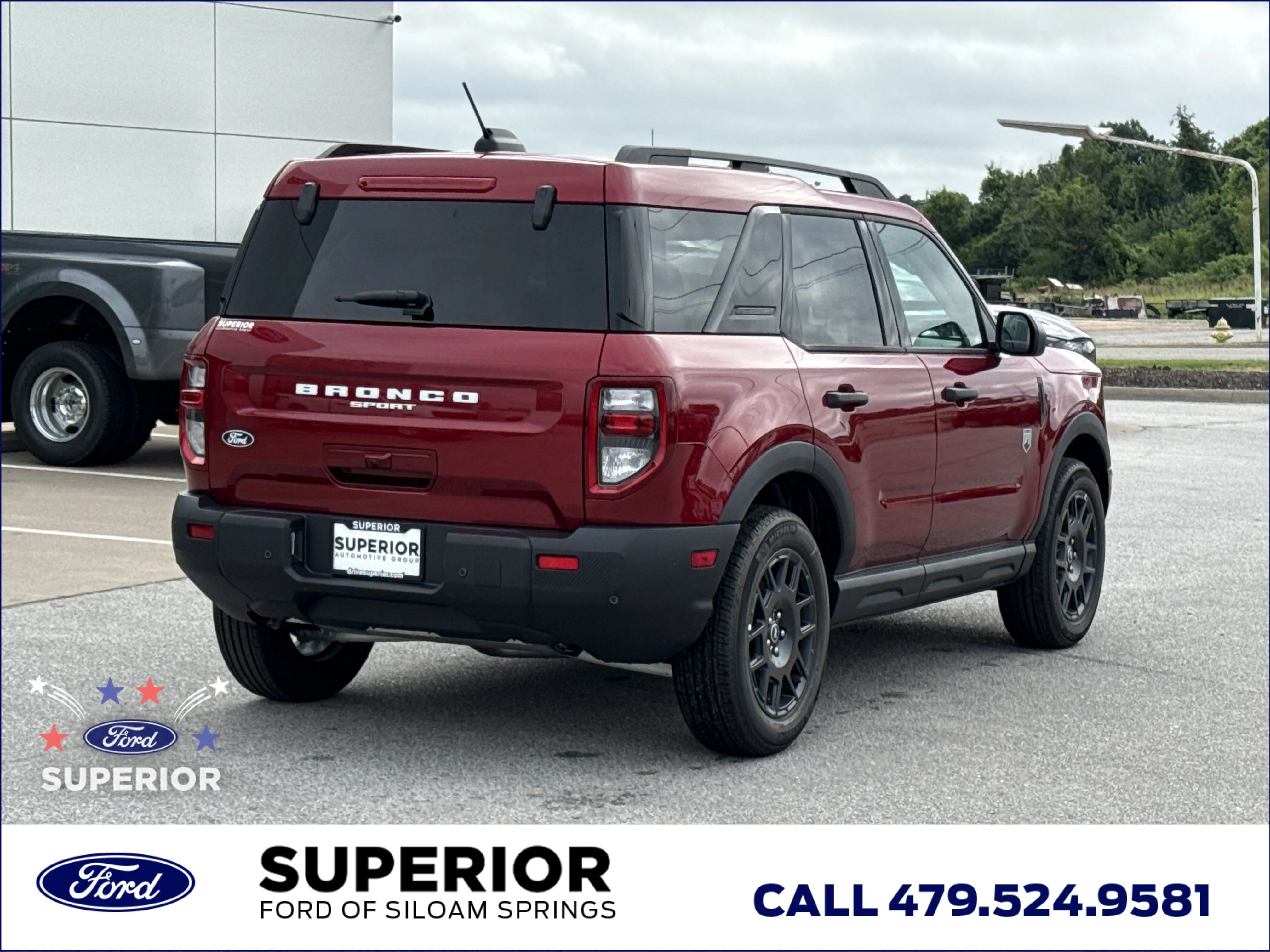New 2026 Ruby Red Metallic Tinted Clearcoat Ford Big Bend 4WD image 3