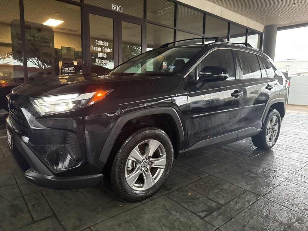 Certified Used 2025 Black Toyota XLE image 1