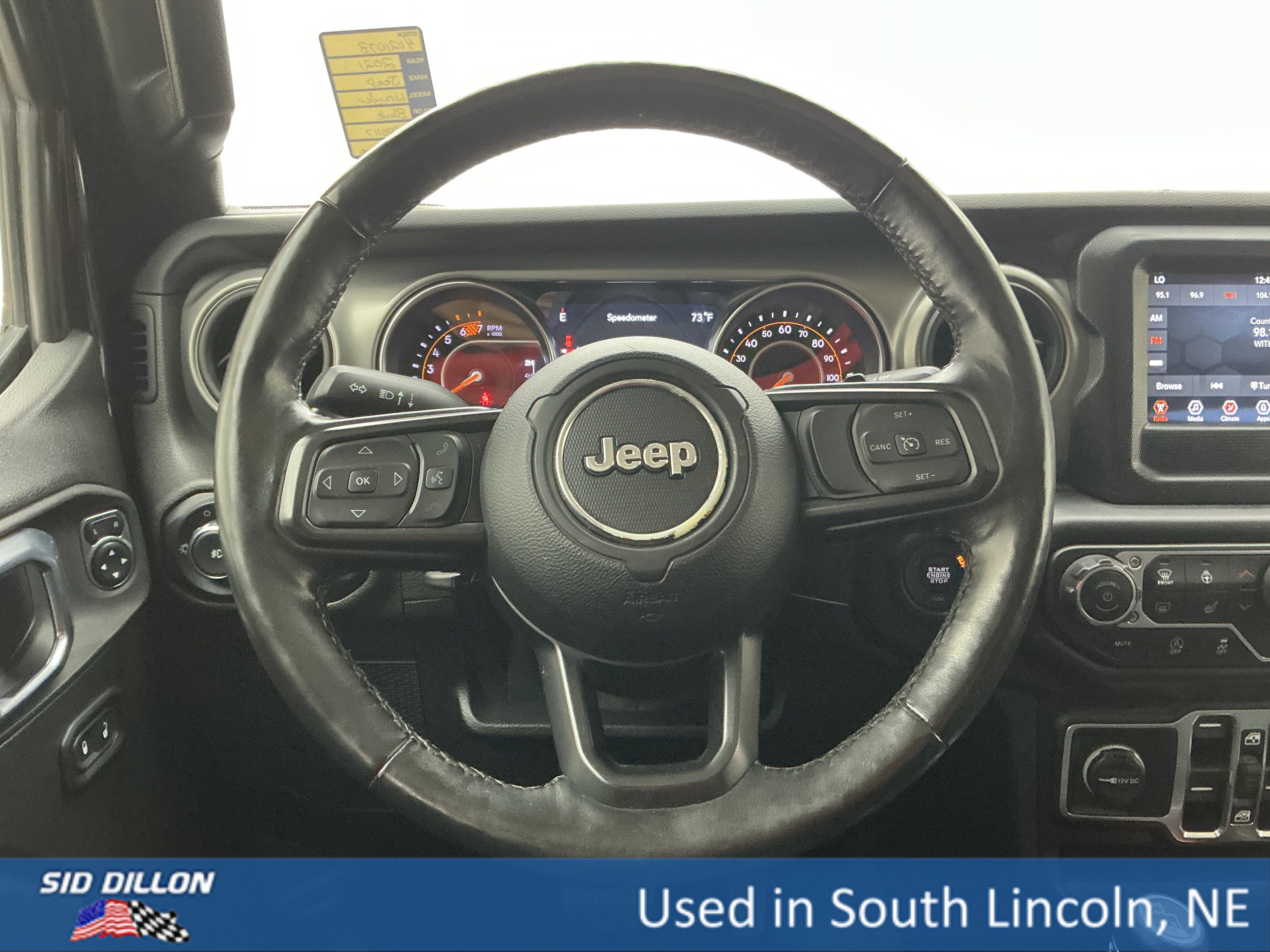Used 2021 Black Clearcoat Jeep  image 21