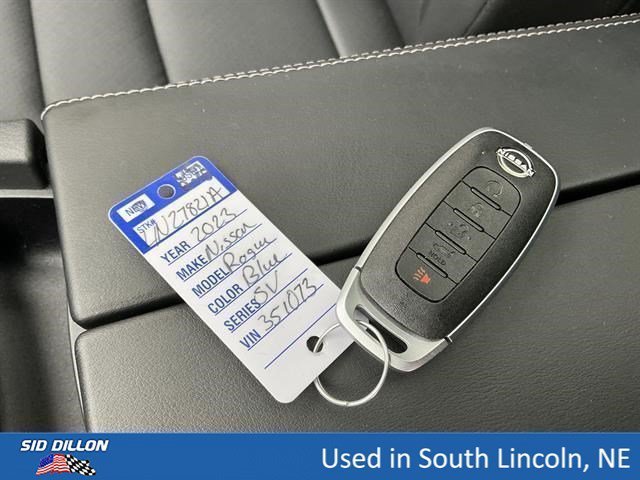 Used 2023 Caspian Blue Metallic Nissan SV image 8