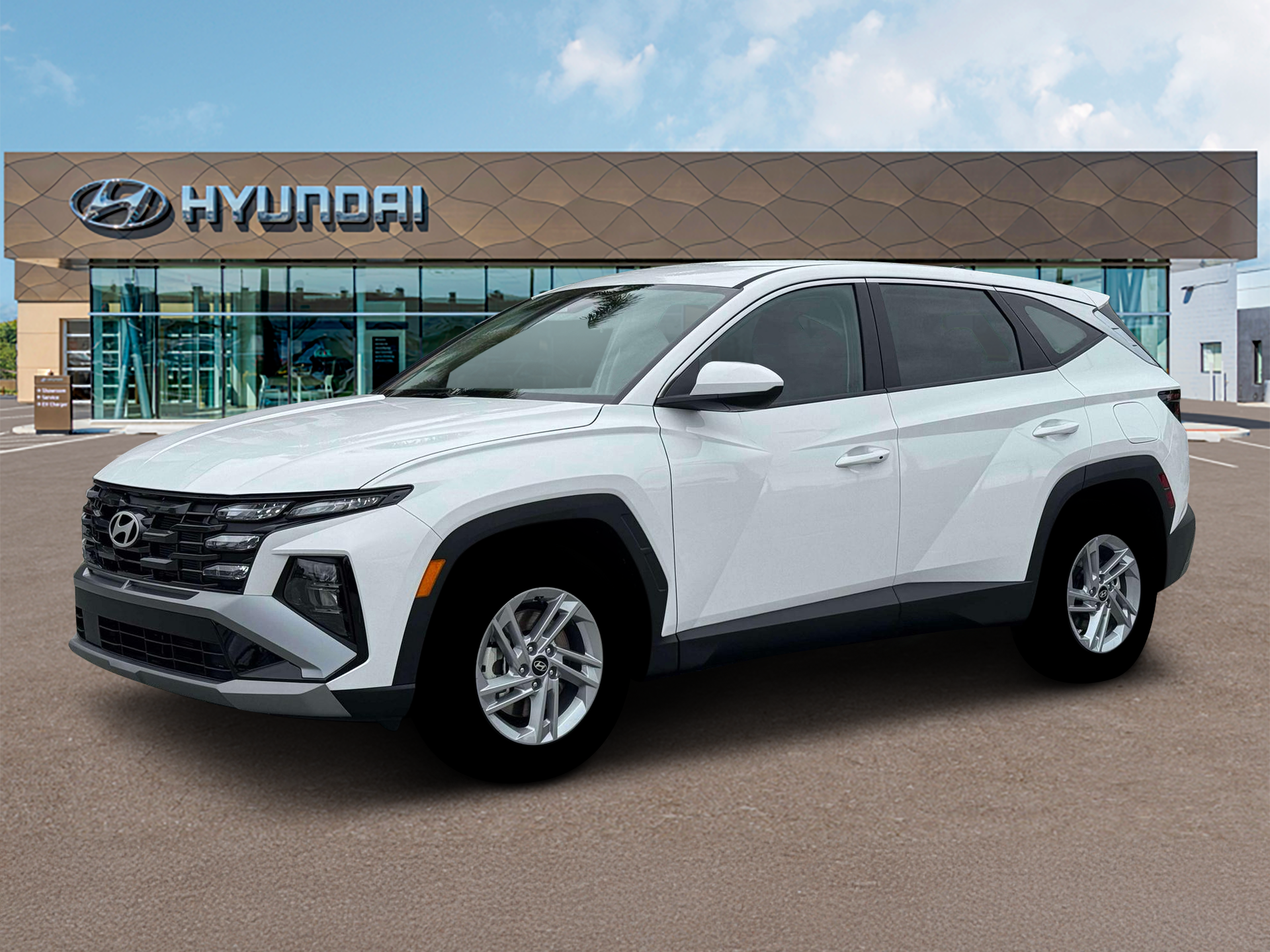 New 2026 White Hyundai SE FWD image 2