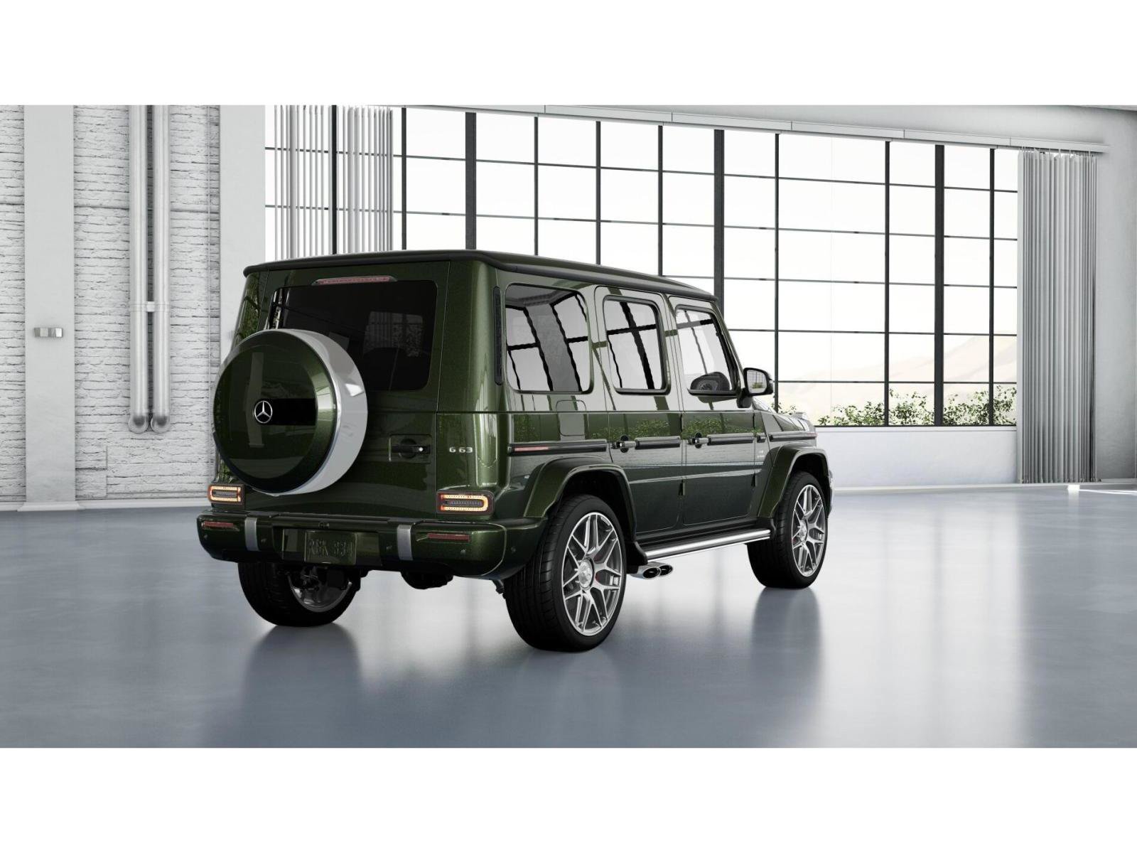 New 2027 MANUFAKTUR Olive Metallic Mercedes-Benz AMG® G 63 image 10