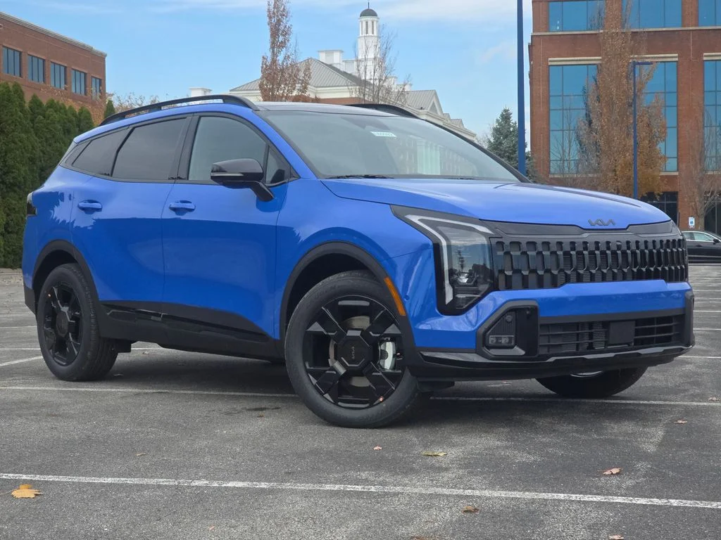 New 2026 Nebular Blue Kia X-Line image 2
