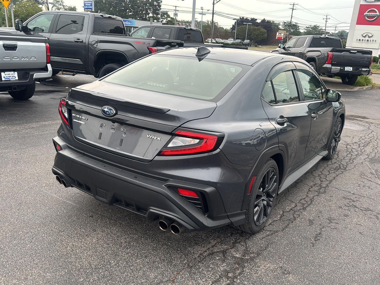Used 2022 Magnetite Gray Metallic Subaru Premium image 6
