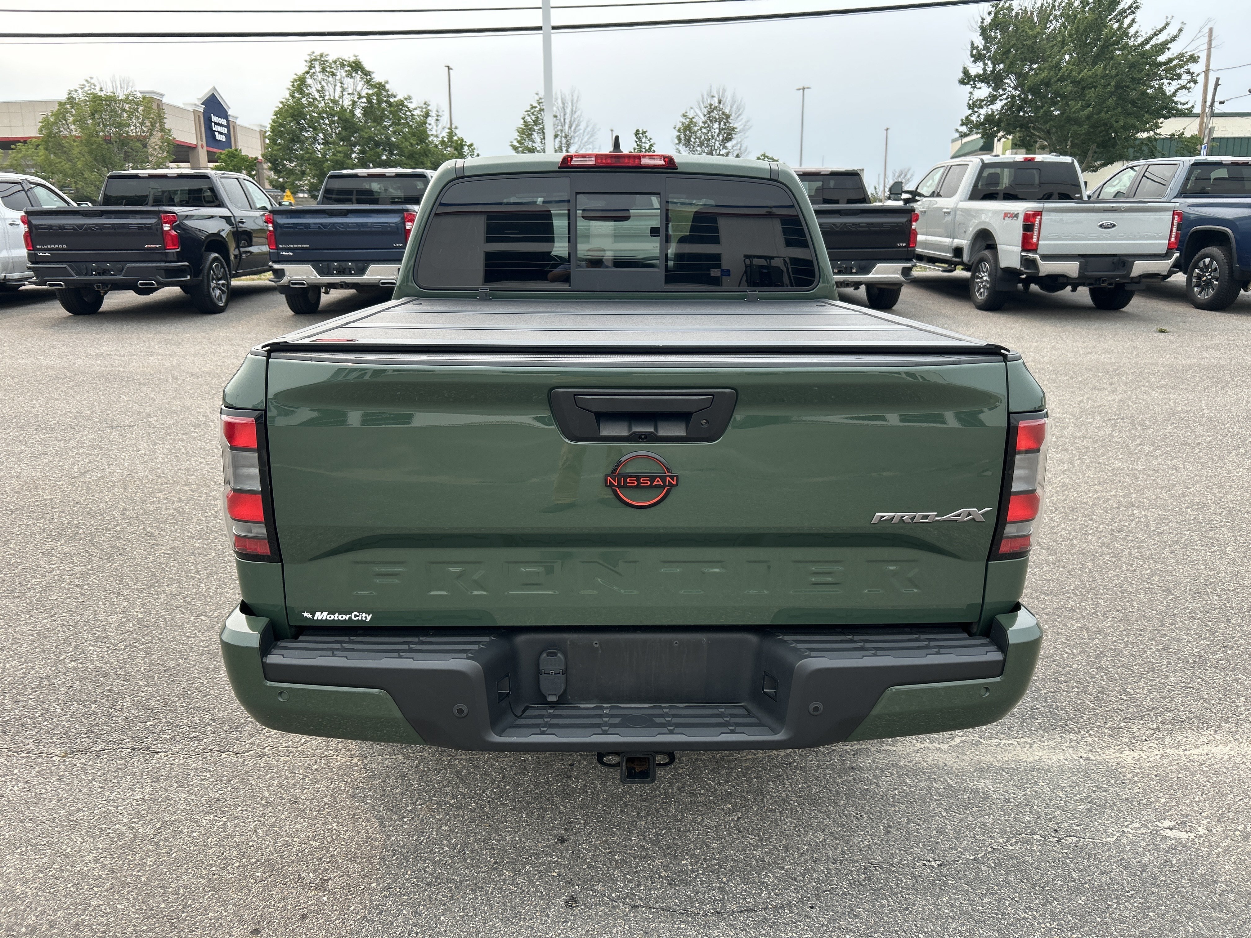 Used 2022 Tactical Green Metallic Nissan PRO-4X image 4