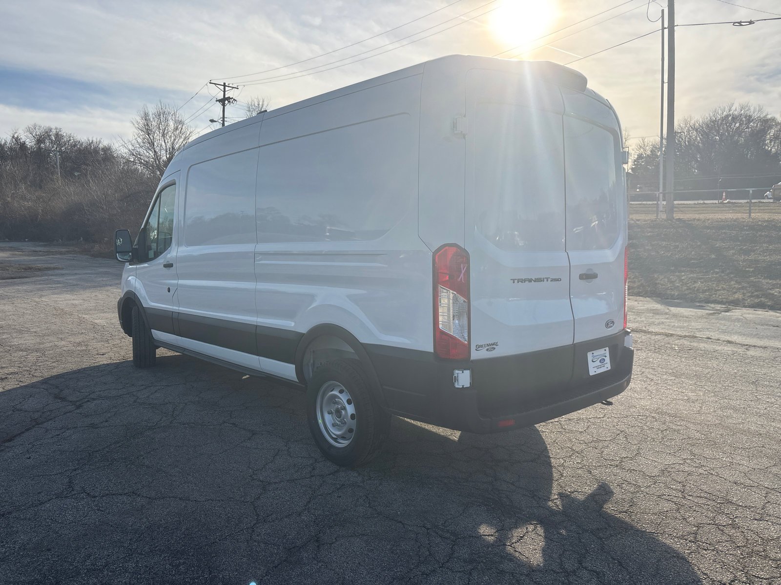 New 2026 Oxford White Ford Cargo Van image 4