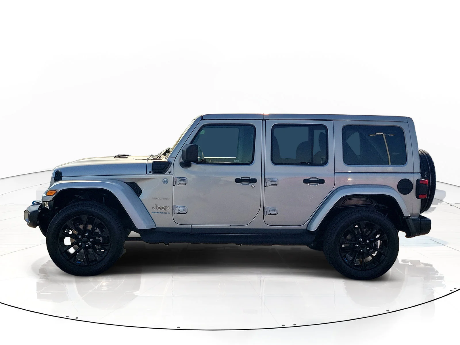 Certified Used 2023 Silver Jeep Sahara 4xe image 7