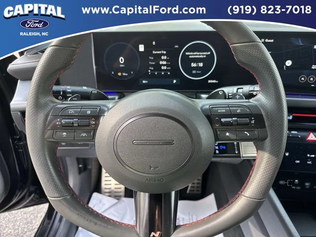 Used 2025 Black Hyundai N Line image 25