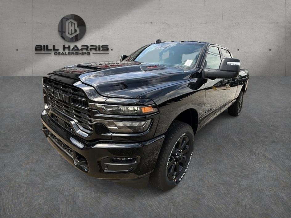 New 2026 Diamond Black Crystal Pearl-Coat Exterior Paint RAM Big Horn image 1