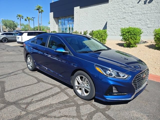 Used 2018 Lakeside Blue Hyundai SEL image 8