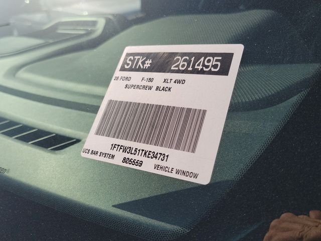 New 2026 Agate Black Metallic Ford XLT image 26