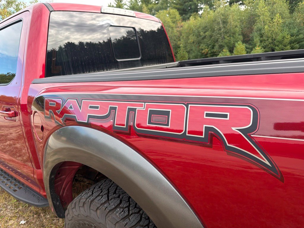 Used 2017 Ruby Red Metallic Ford Raptor image 5