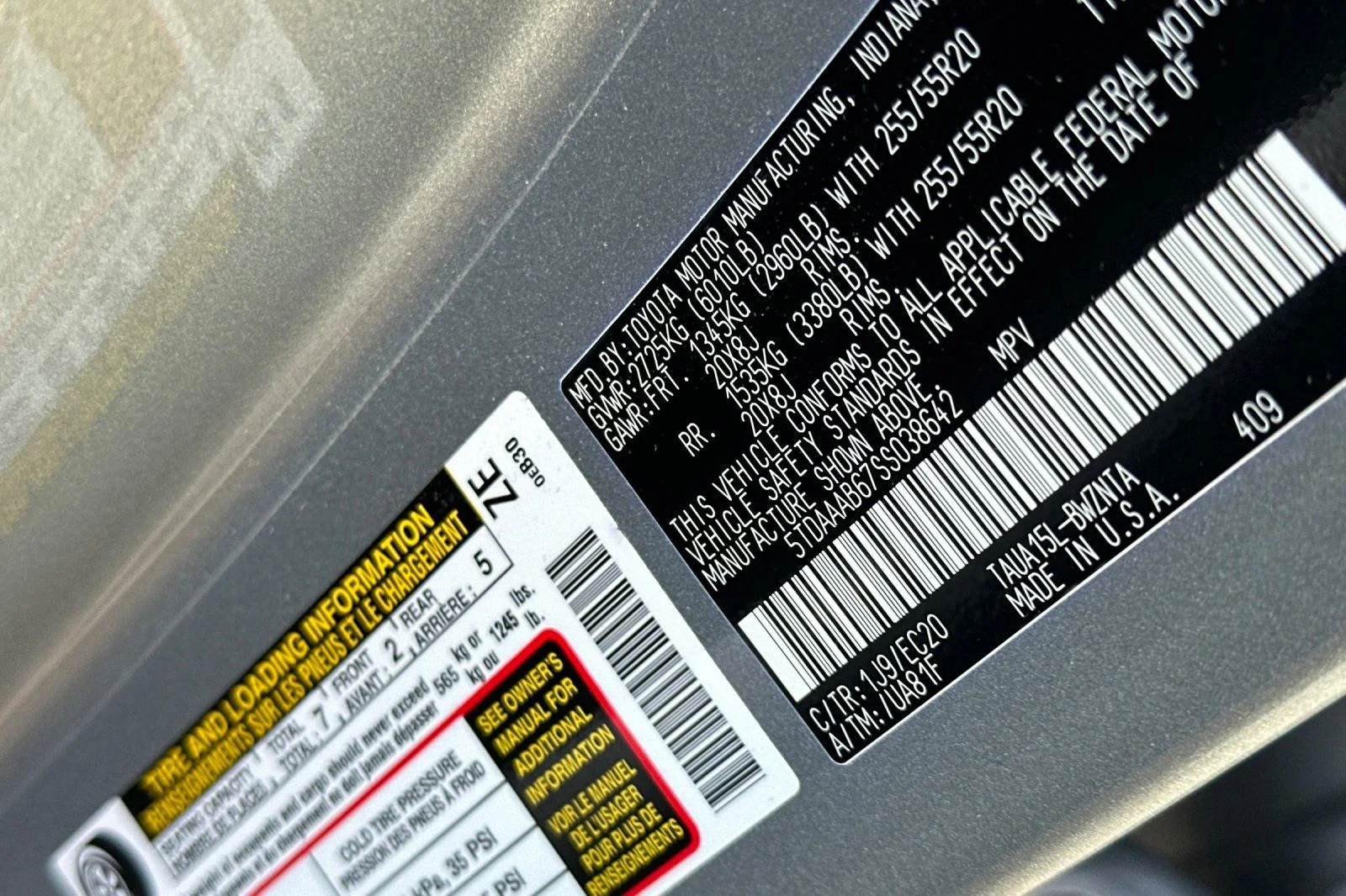 Certified Used 2025 Celestial Silver Metallic Lexus 350 image 23