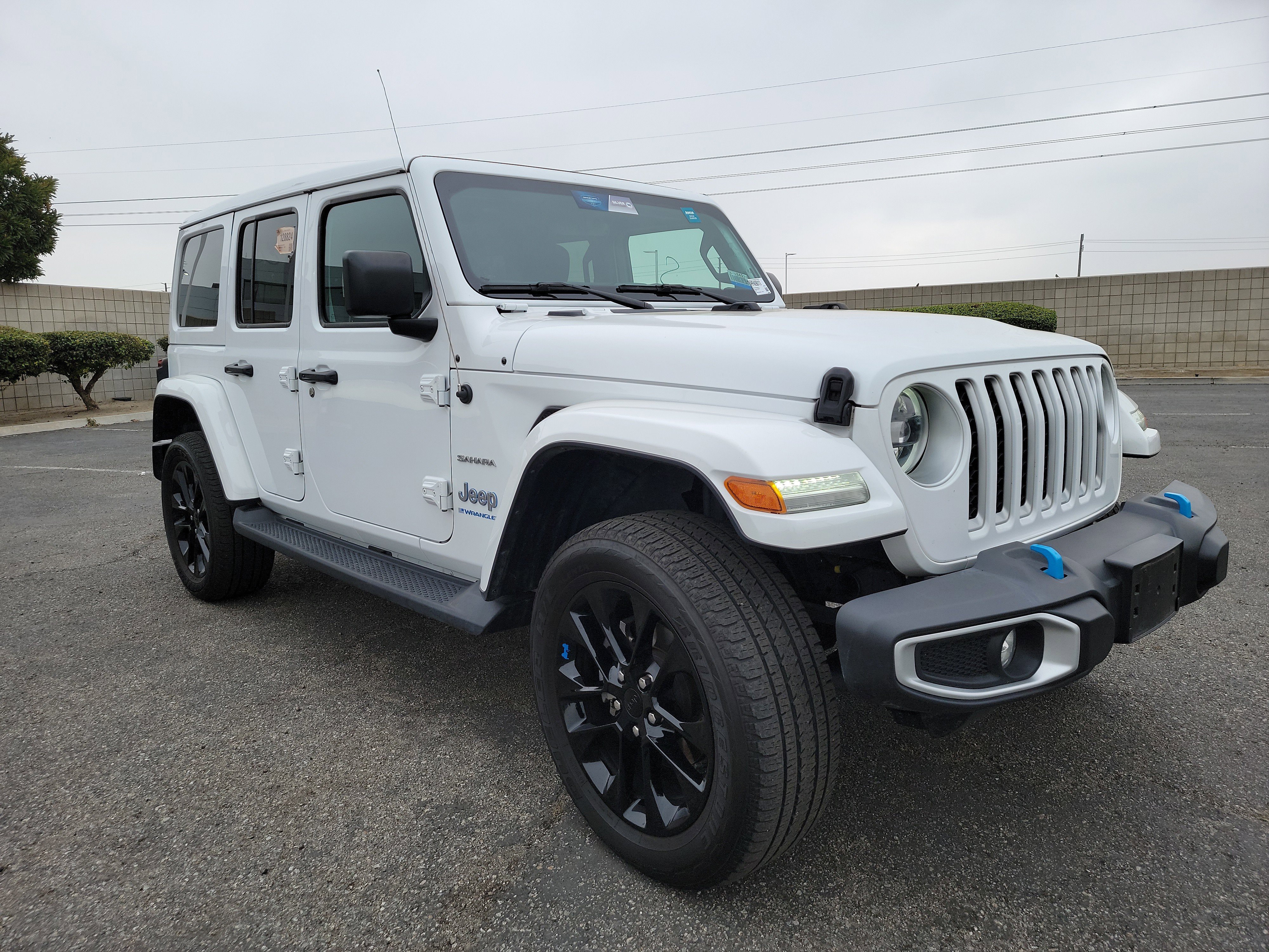 Used 2023 Jeep Wrangler 4xe Sahara 4XE with VIN 1C4JJXP66PW609556 for sale in Fontana, CA
