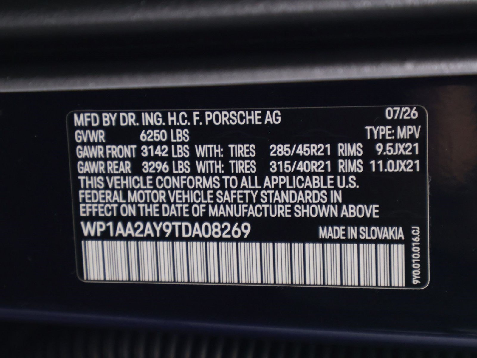 New 2026 Algarve Blue Metallic Porsche  image 24