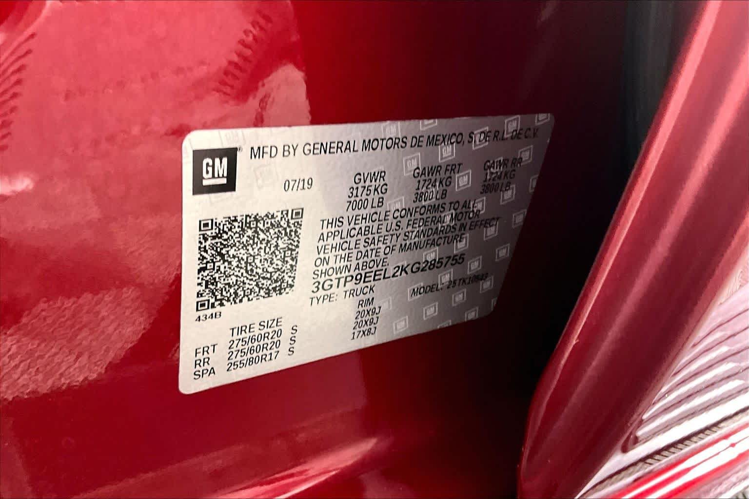 Used 2019 Red Quartz Tintcoat GMC AT4 image 32