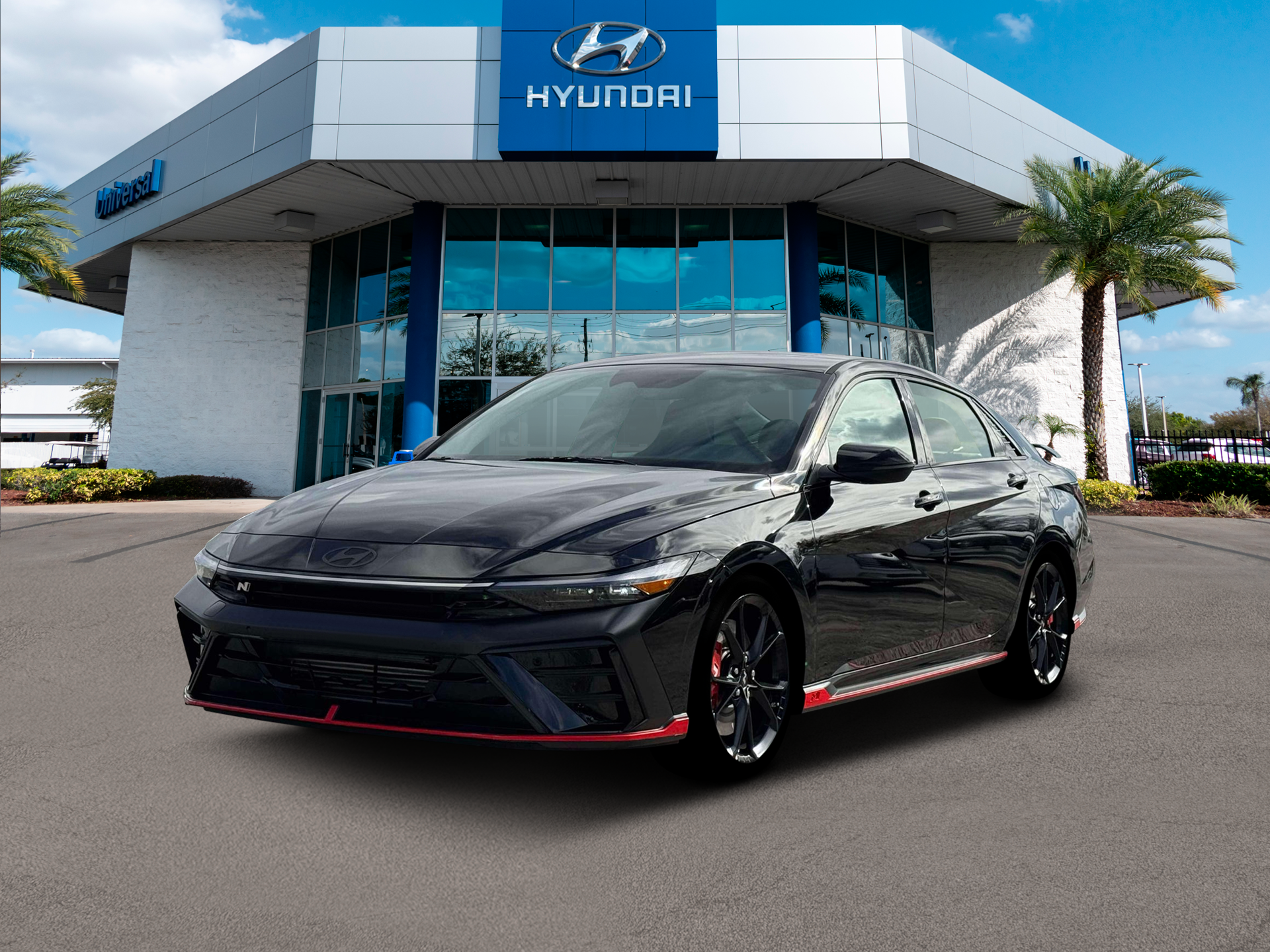 New 2026 Black Hyundai Sedan image 1