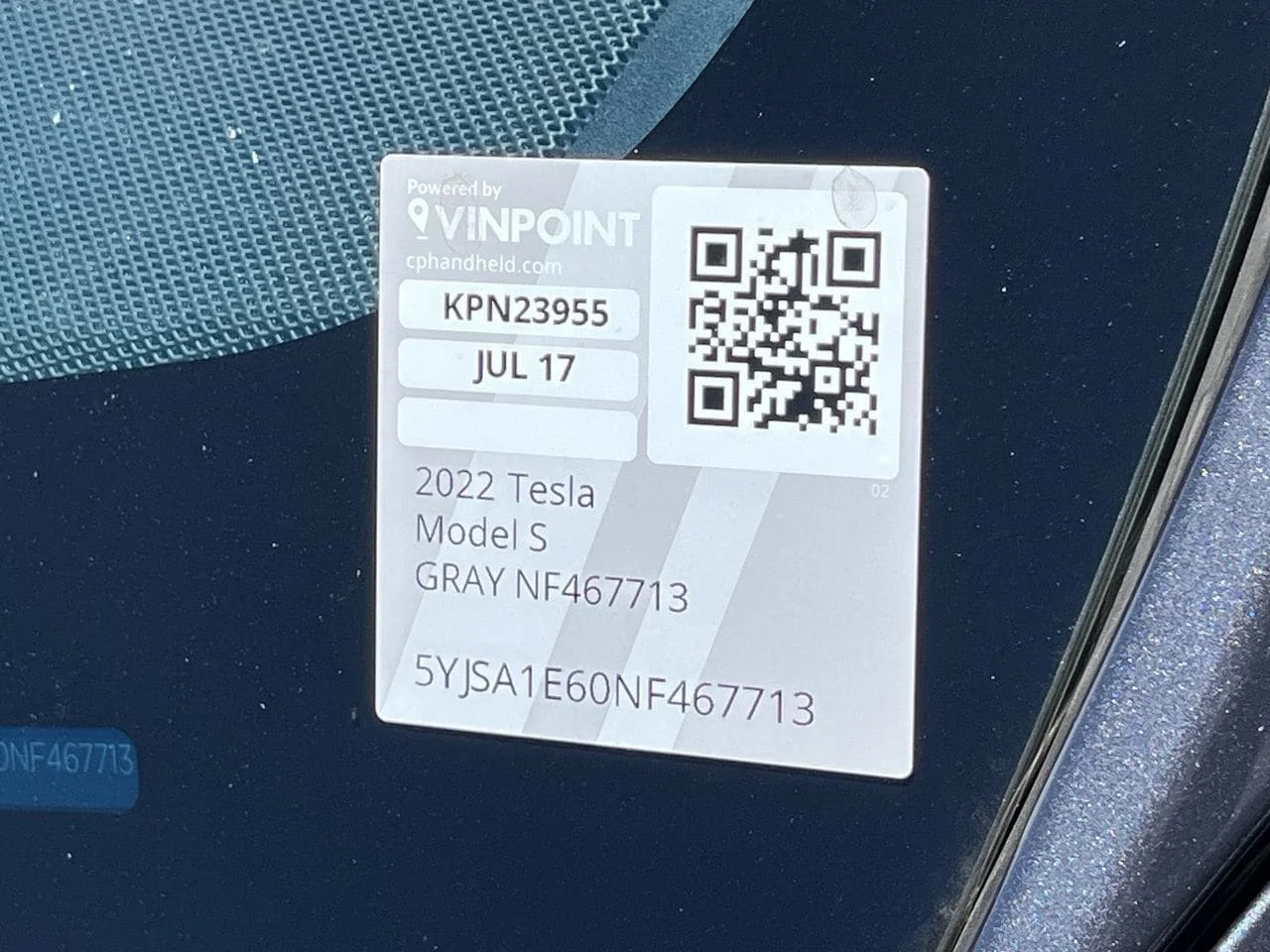 Used 2022 Midnight Silver Tesla Plaid image 30