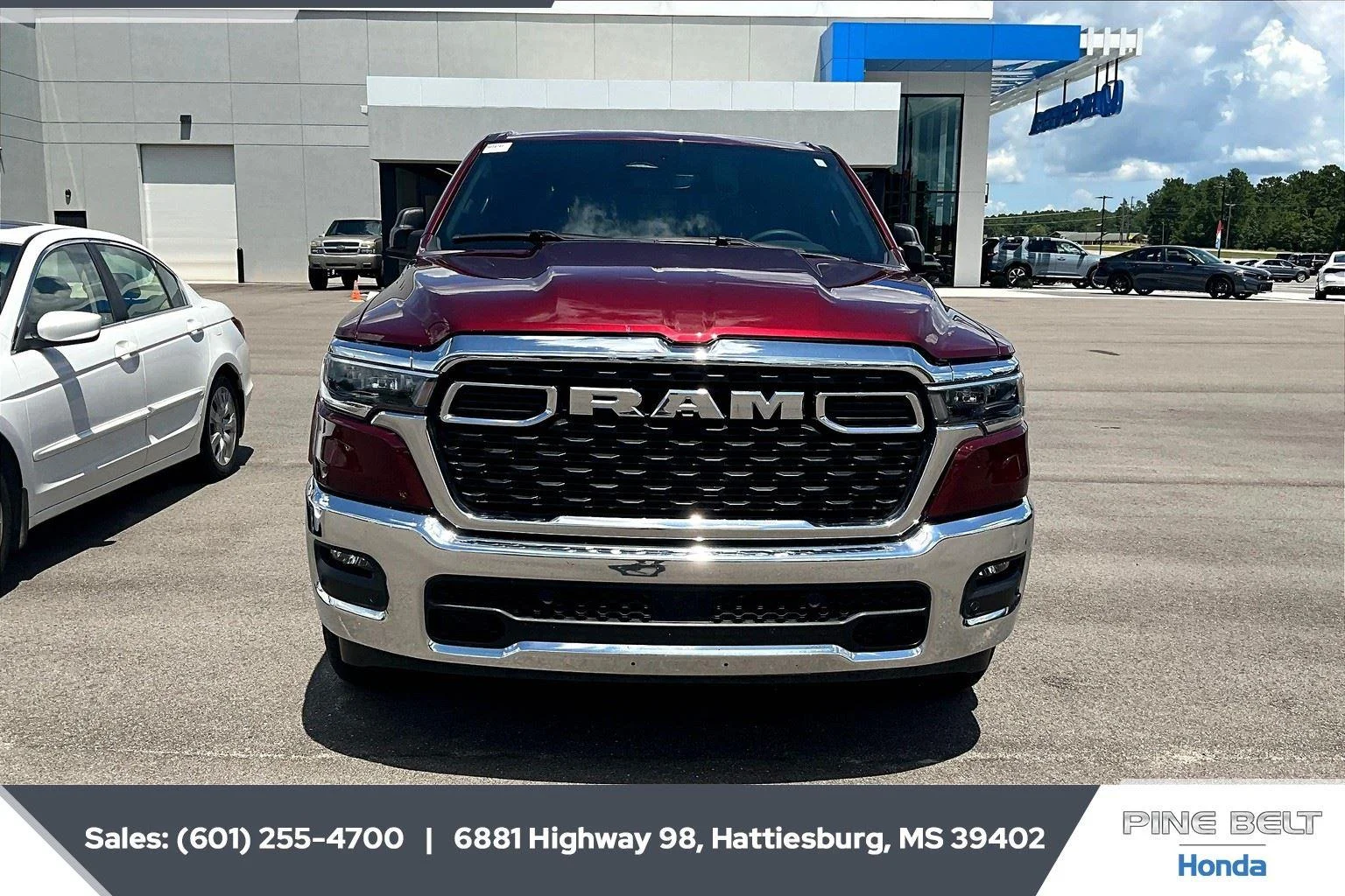 Used 2025 Delmonico Red Pearlcoat Ram Big Horn image 4