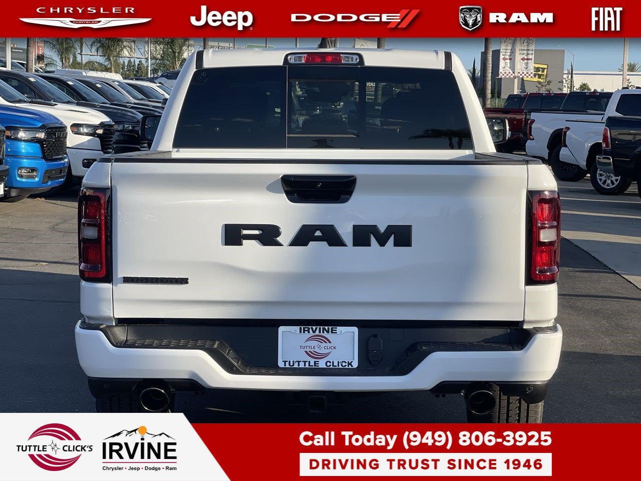 New 2026 Bright White Clearcoat RAM Big Horn image 5