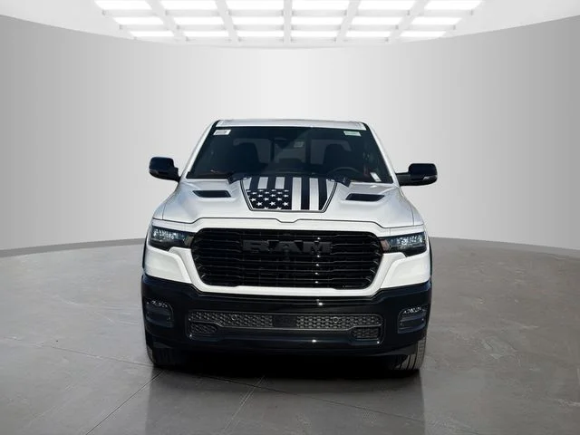 New 2026 Bright White Clear-Coat Exterior Paint RAM LARAMIE image 2
