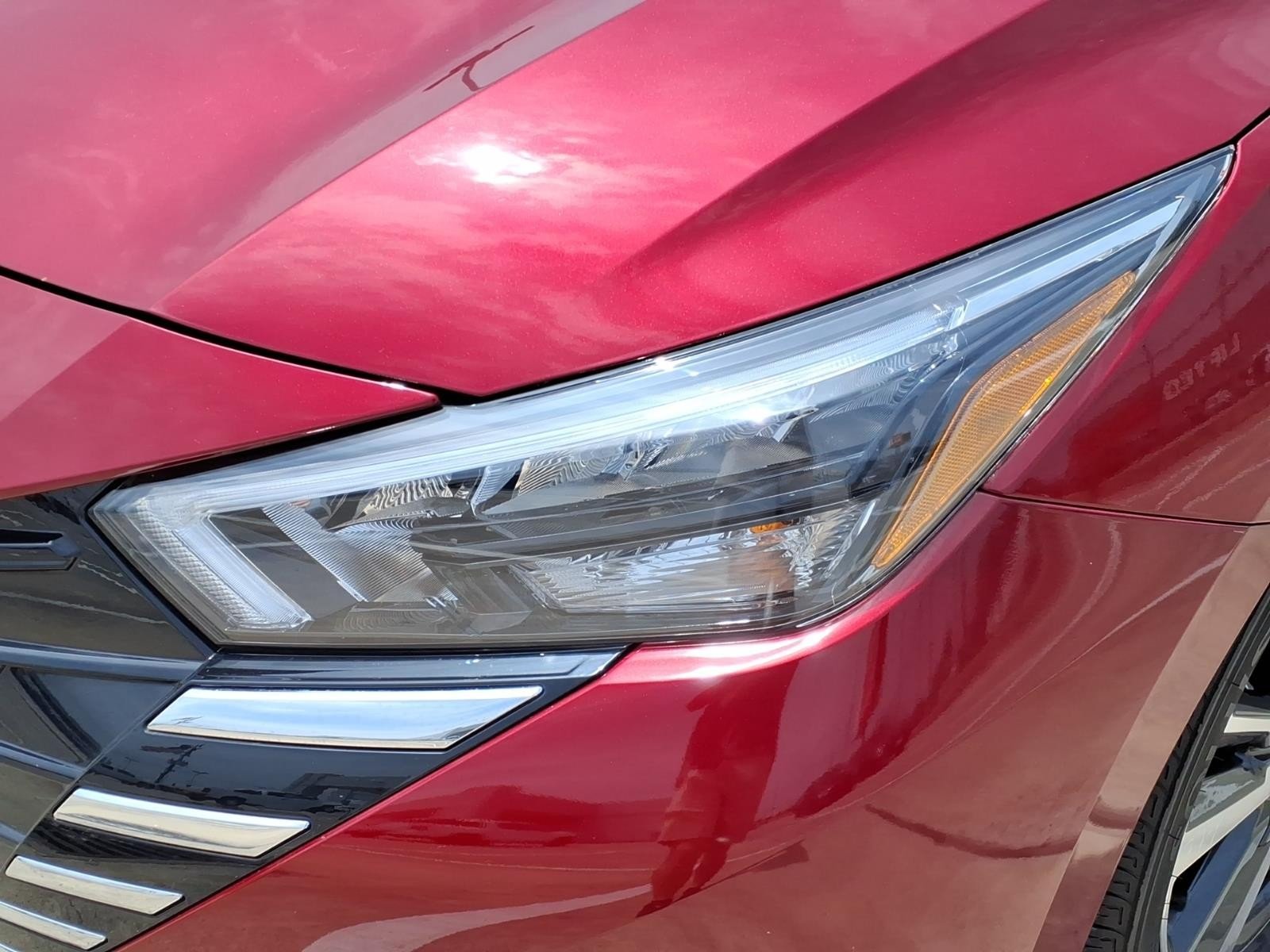2025 Nissan Versa SV Red at Robbins Nissan