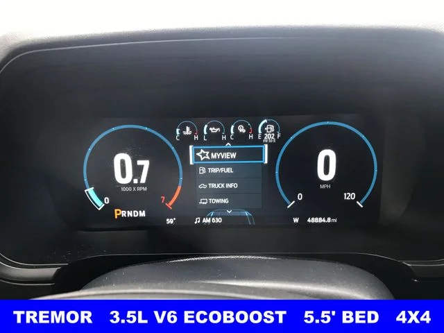 Used 2022 Blue Ford Tremor image 10