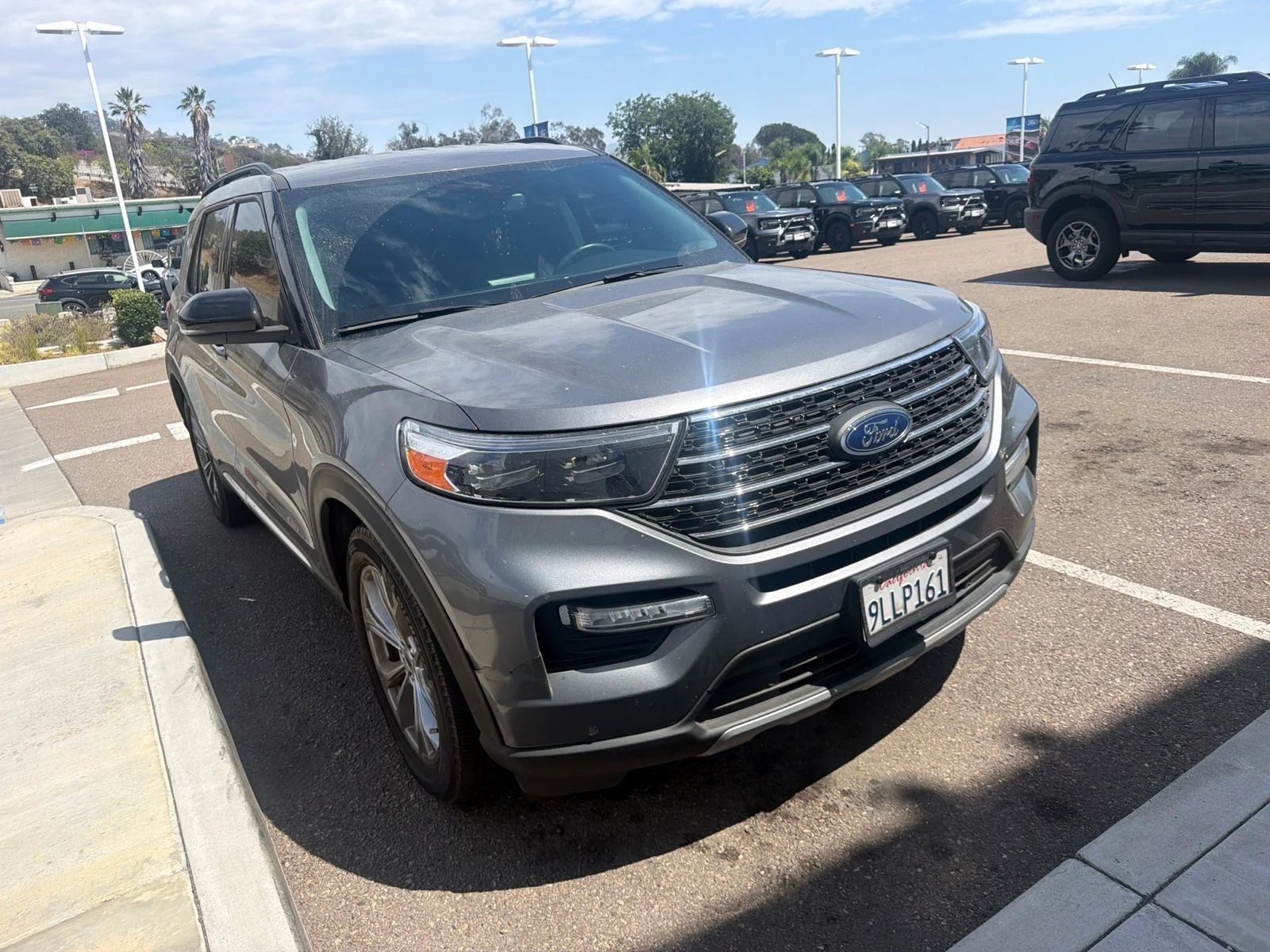 Certified Used 2023 Carbonized Gray Metallic Ford XLT image 3