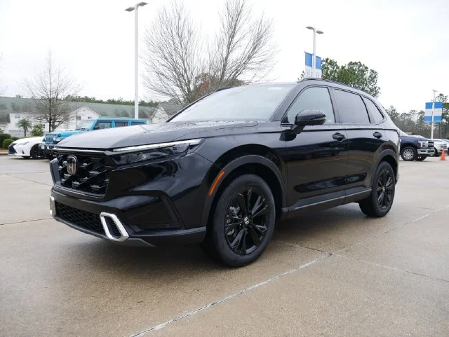 New 2027 Crystal Black Pearl Honda Sport Touring Hybrid AWD image 5