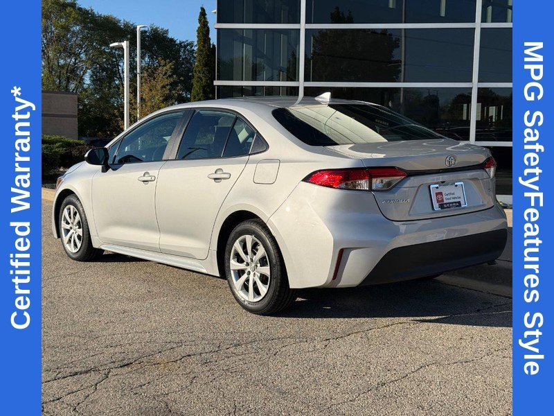 Certified Used 2024 CLASSIC SILVER METALLIC Toyota LE image 5