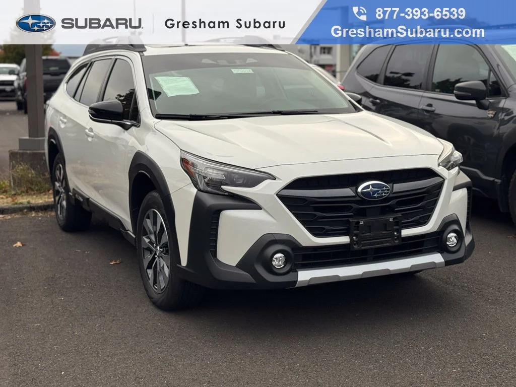 Used 2024 Crystal White Pearl Subaru Limited image 1