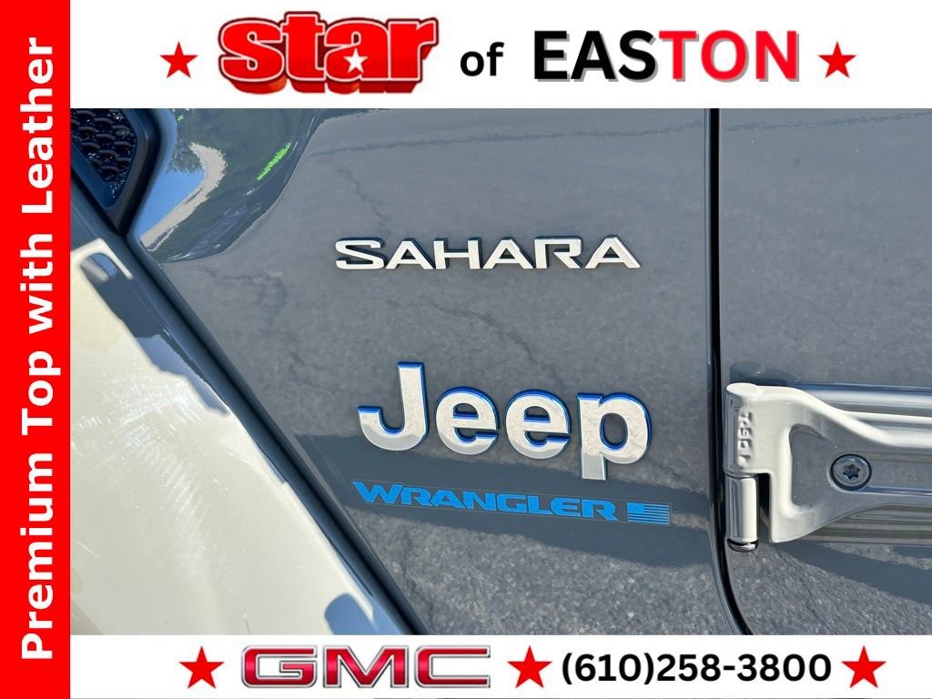 Used 2023 Gray Jeep Sahara 4x4 image 39