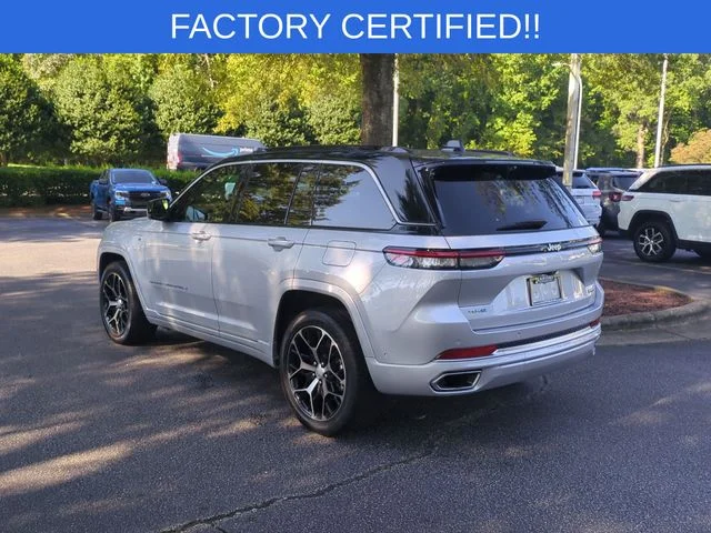 Used 2024 Silver Jeep Summit Reserve 4xe image 3