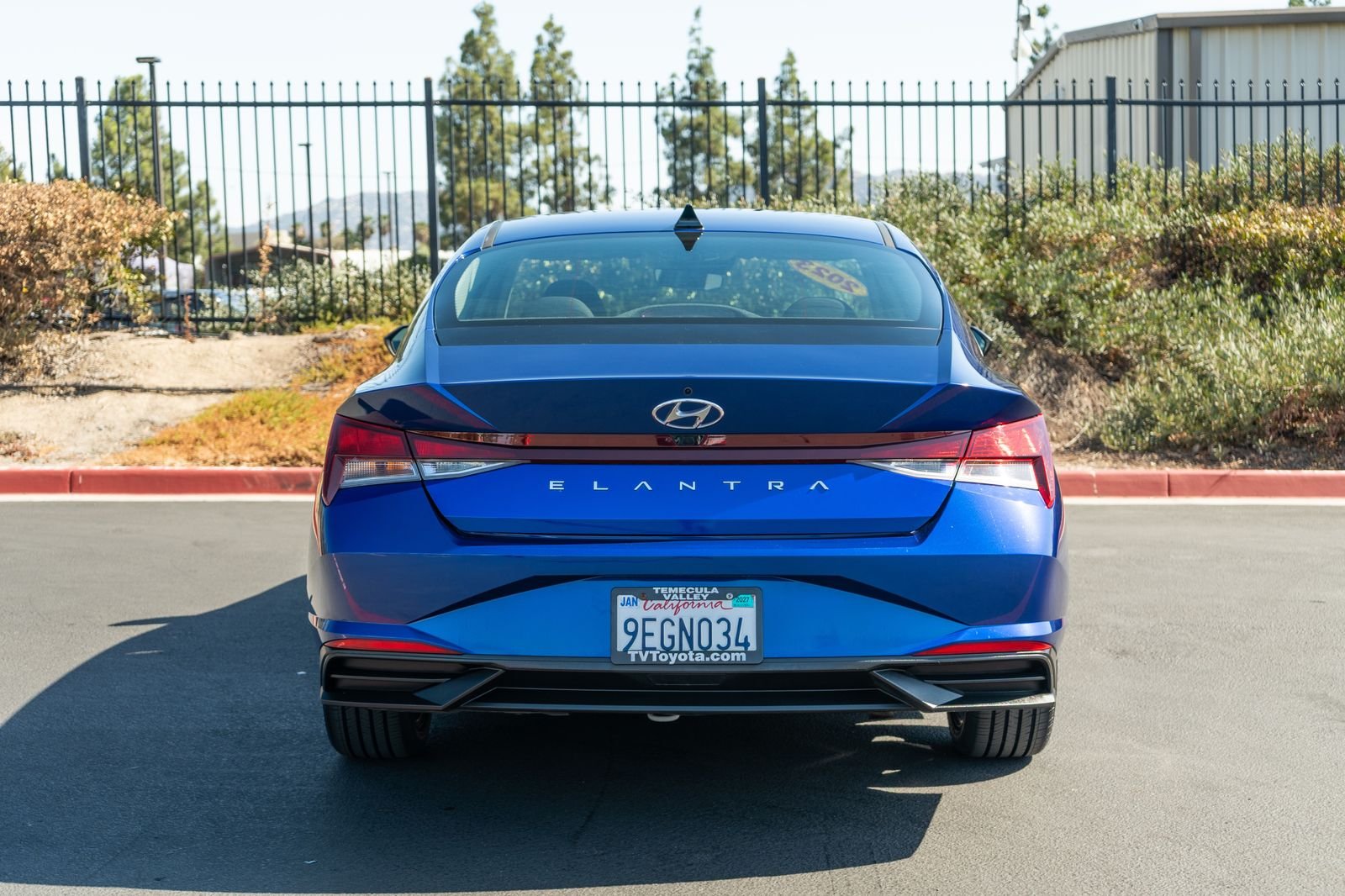 Used 2023 Intense Blue Hyundai SEL image 9